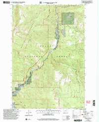 Hidden Lakes 2000 topographic map thumbnail