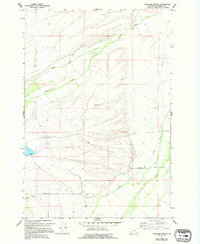Highland Ranch 1966 topographic map thumbnail
