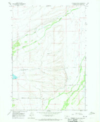 Highland Ranch 1966 topographic map thumbnail