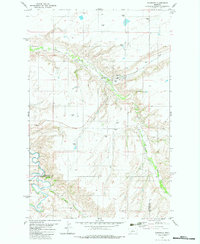 Highwood 1982 topographic map thumbnail