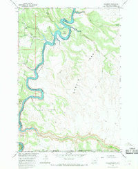 Hillsboro 1964 topographic map thumbnail