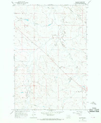 Hillside 1965 topographic map thumbnail