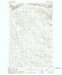 Hinsdale SE 1984 topographic map thumbnail