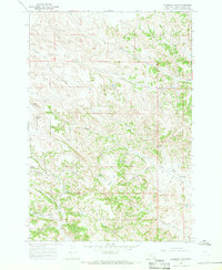 Hodsdon Flats 1966 topographic map thumbnail