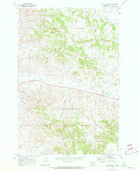 Hogan Creek 1969 topographic map thumbnail