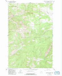 Hogback Mountain 1962 topographic map thumbnail