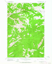 Hogback Mountain 1962 topographic map thumbnail