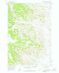 Hollowwood Creek 1958 topographic map thumbnail