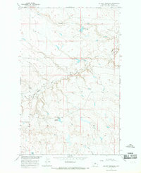 Holzhey Reservoir 1965 topographic map thumbnail