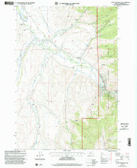 Home Park Ranch 1997 topographic map thumbnail