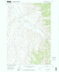 Home Park Ranch 1963 topographic map thumbnail