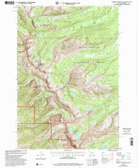 Homer Youngs Peak 1997 topographic map thumbnail