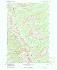 Homer Youngs Peak 1966 topographic map thumbnail