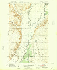 Homestead 1948 topographic map thumbnail