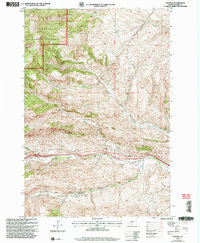 Hoppers 2000 topographic map thumbnail