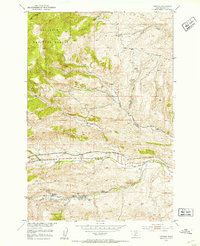 Hoppers 1951 topographic map thumbnail