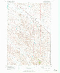 Horse Creek 1969 topographic map thumbnail