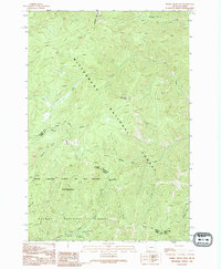 Horse Creek Pass 1994 topographic map thumbnail