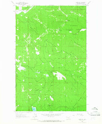 Horse Hill 1963 topographic map thumbnail