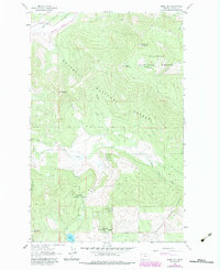 Horse Hill 1963 topographic map thumbnail