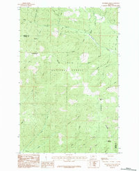 Horsehead Peak 1983 topographic map thumbnail