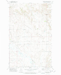 Horseshoe Basin 1973 topographic map thumbnail