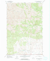 Hound Creek Reservoir 1961 topographic map thumbnail