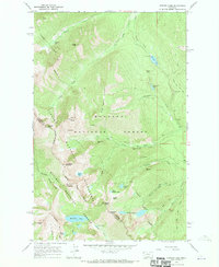 Howard Lake 1966 topographic map thumbnail