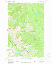 Howard Lake 1966 topographic map thumbnail