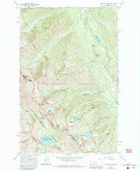 Howard Lake 1966 topographic map thumbnail