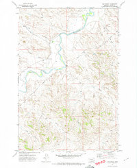 HS School 1971 topographic map thumbnail