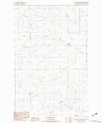 Hudiburgh Reservoir 1983 topographic map thumbnail