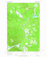 Hungry Horse 1962 topographic map thumbnail