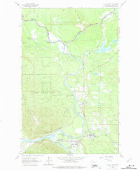 Hungry Horse 1962 topographic map thumbnail