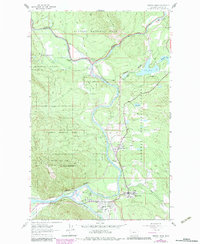 Hungry Horse 1962 topographic map thumbnail