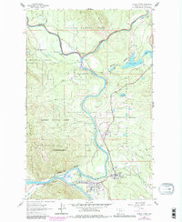 Hungry Horse 1962 topographic map thumbnail