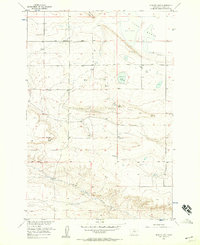 Hunter Lake 1956 topographic map thumbnail