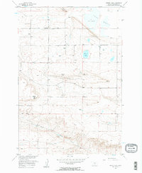 Hunter Lake 1956 topographic map thumbnail