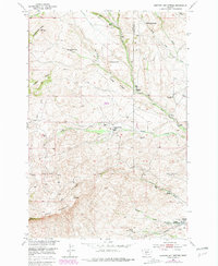 Hunters Hot Springs 1951 topographic map thumbnail
