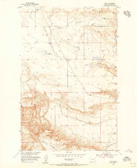 Iliad 1954 topographic map thumbnail