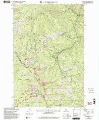 Illinois Peak 1999 topographic map thumbnail