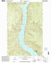 Inch Mountain 1997 topographic map thumbnail
