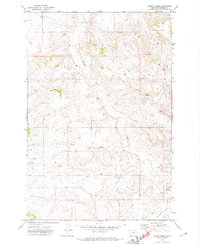 Indian Creek 1971 topographic map thumbnail