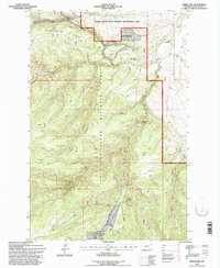 Indian Hill 1995 topographic map preview