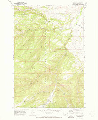 Indian Hill 1970 topographic map thumbnail
