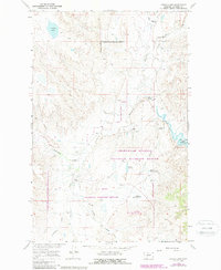 Indian Lake 1965 topographic map thumbnail