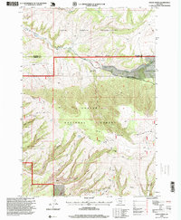 Indian Spring 1996 topographic map thumbnail