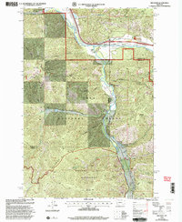 Iris Point 1999 topographic map thumbnail
