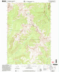 Iron Mountain 2000 topographic map thumbnail