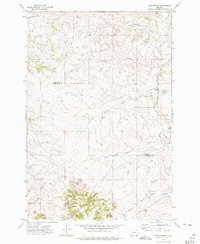 Iron Spring 1972 topographic map thumbnail